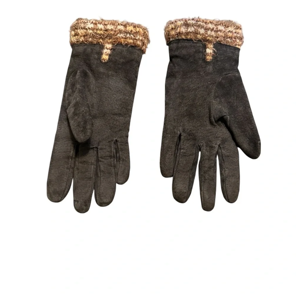 Nine West Genuine Leather‎ Gloves SZ MED